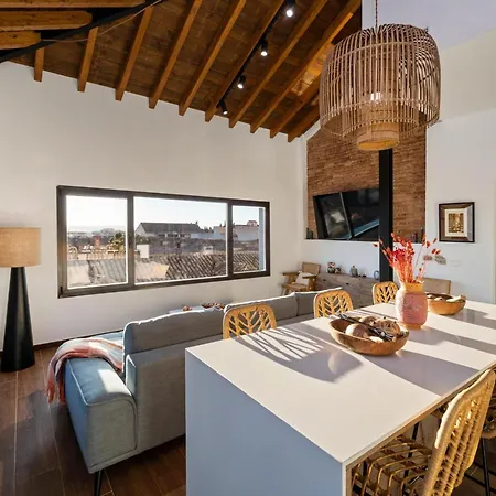 Santiago Duplex Penthouse Apartment Granada Exterior photo