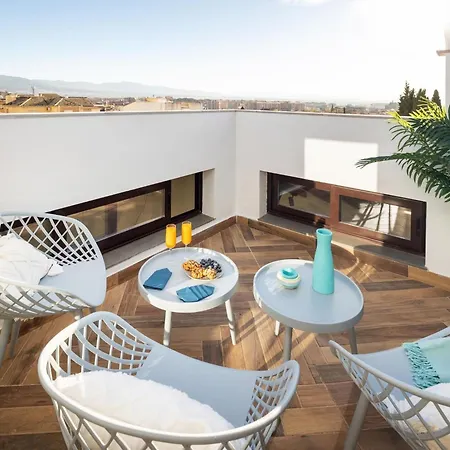 Santiago Duplex Penthouse Apartment Granada Exterior photo